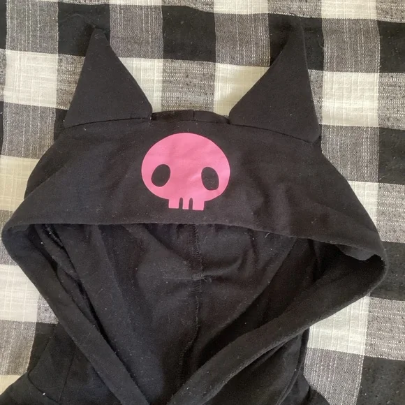 Kuromi Black and Purple Hooded Dress - Picture 4 of 5